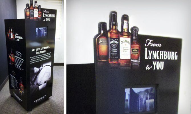 Jack Daniels Video Kiosks